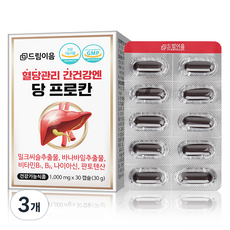 드림이음 혈당관리 간건강엔 당프로칸 30g, 3개, 30정