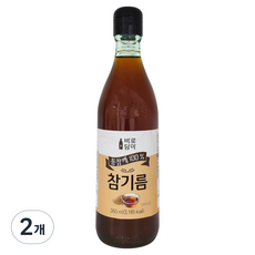 바로담아 참기름, 2개, 350ml