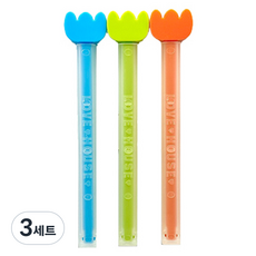 원라이프 튤립 파워클립 3p, 혼합색상, 3세트