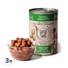 GUSTO SANO 罐裝蔓越莓豆, 400g, 3個