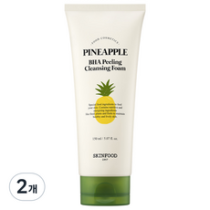 SKINFOOD 鳳梨BHA去角質洗面乳, 150ml, 2條
