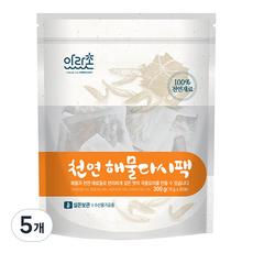 아라촌 천연 해물 다시팩 20p, 5개, 300g