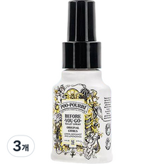 푸푸리 토일렛 퍼퓸 오리지널 시트러스 본품, 41ml, 3개, 오리지널시트러스