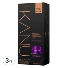 카누 바리스타 머신 전용 캡슐커피 이터널마운틴, 9.5g, 3개, 10개입