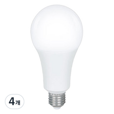 멜리빙 DO LED 벌브 전구 12W, 전구색, 4개