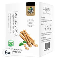 평창다원 유기농 우엉차, 1.5g, 10개입, 6개
