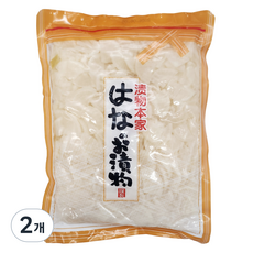 토호식품 유자단무지 슬라이스, 2개, 1kg