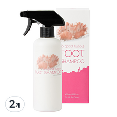 프레티 쏘 굿 버블 풋 샴푸 400ml, 1개입, 2개