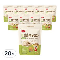 베베스트 처음먹는 콩콩 두부과자, 오리지널, 20개, 20g