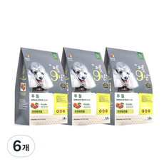 목우촌펫 강아지 펫9단 기능성 사료, 푸들, 1.8kg, 6개