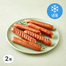 식자재왕 다되는 청양고추맛 소시지 10개입 (냉동), 1kg, 2개