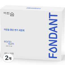 어린숨 퐁당 변기세정제 16p, 640g, 2개