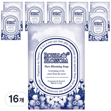 皇家花香衣櫃清新劑 Pure Blooming Soap S, 2.3克, 16個, 肥皂香味
