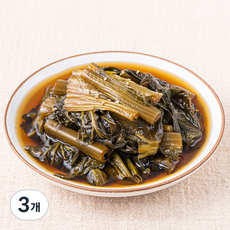 갓간장절임, 300g, 3개