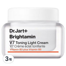 닥터자르트 브라이타민 브이세븐 토닝 라이트 크림, 15ml, 3개