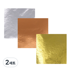 daily friends 美甲貼紙3種組, 銀、金、玫瑰金, 2組