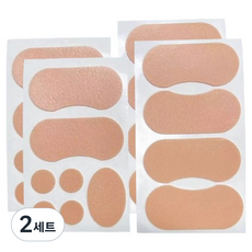 CITYCOMPANY 軍用防磨腳後跟貼 2款 x 2入組, 2套