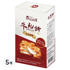 YUKI&LOVE 雪之戀 牛軋餅 原味, 5個, 112克