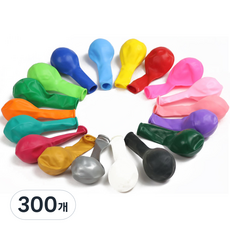 Eumes 活動氣球 一般, 300個, 混合顏色