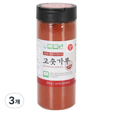 자연애고춧가루 청양 국물용 고춧가루, 120g, 3개