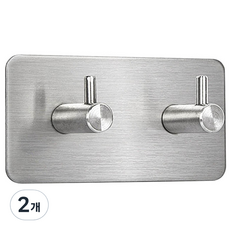 River Green 黏貼式 3M 強力黏貼掛鉤 2入, 單一顏色, 2個