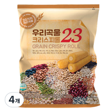 우리곡물 크리스피롤 23, 4개, 500g