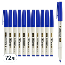 PENMAX 油性筆 細筆芯 307 EX-F, 藍色, 72個