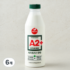서울우유 A2플러스 우유, 6개, 710ml