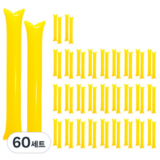 PARTYSHOW 進口加油棒氣球 2入組, 60套, 黃色