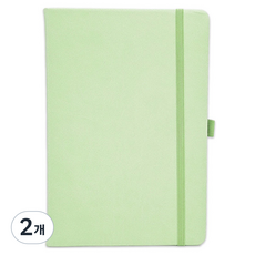 VIC DreAm 萬年型精裝剪貼日記本, 蜜瓜綠, 2個