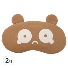 Tidy Home 眼罩 棕色, 2個, 1入