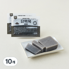 바로쏙 단백묵 흑임자맛, 200g, 10개, 1개입