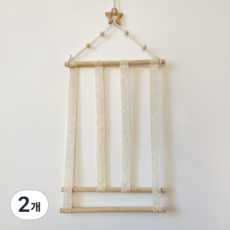 SokSokChaeum 髮夾收納盒 展示壁掛夾 Free, 星星, 2個