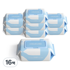 DIBAMBI 優質坐浴盆濕紙巾, 321g, 80張, 16個
