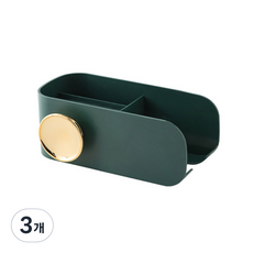 MONACO OLIVE 金環吹風機架, 深綠色, 3個