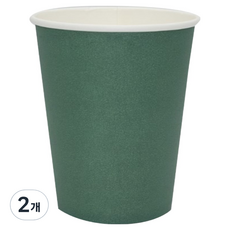Swan 一次性咖啡廳容器 綠色 84mm 384ml, 50入, 2個