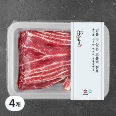 전통참한우 사태 덩어리 1등급 수육 국거리 장조림용 (냉장), 400g, 4개