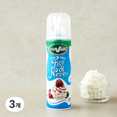 트레발리 피오디네베 스프레이 휘핑크림, 250g, 3개