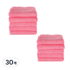 大永 水晶清潔抹布 粉紅色, 30個