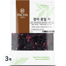 인차 장미 꽃잎 차, 20g, 1개입, 3개
