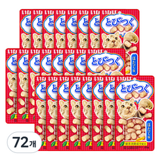 이나바 고양이 토비츠쿠, 가리비맛, 25g, 72개