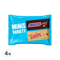 MARS 瑪氏 Sneakers Twix迷你綜合包, 870g, 4個