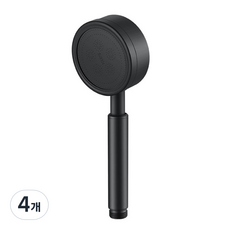 Winprice Allsten 304淋浴蓮蓬頭, 黑色, 4個