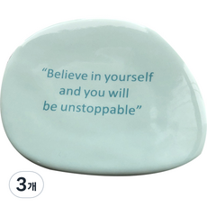 리치덕 괄사 마사지기 리프팅, 민트, 3개