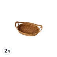 BIK 藤編 X MAX 託盤 超小 IT CO 162, 單一顏色, 2個