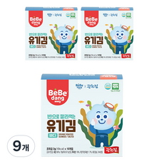 베베당 유기김 바다 2g x 10p, 조미, 20g, 9개