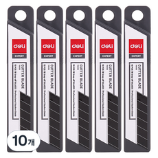 deLi 得力 刀片 黑色 60度 一般型 E78000 10入, 10個