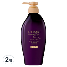 츠바키 프리미엄 EX 헤어폴케어 리페어 샴푸 까멜리아향, 450ml, 2개