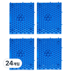 Living Duo 組裝式腳壓墊, 24入, 藍色