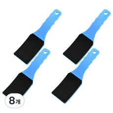 Poming Home 有效足部去角質 藍色刮勺型, 100g, 8個, 1入